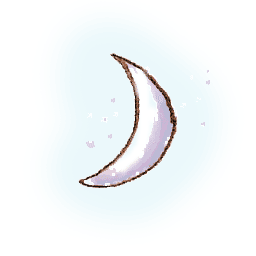 moon twinkling